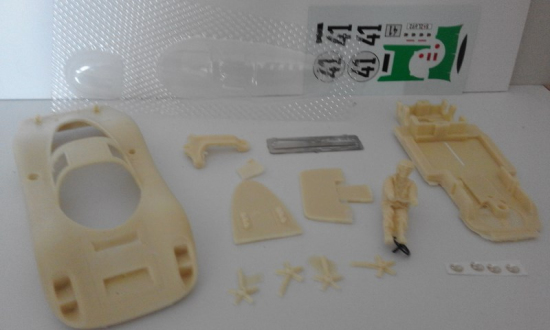 Preview: Porsche 907 LH LeMans 67 Nr. 41 unlakiert